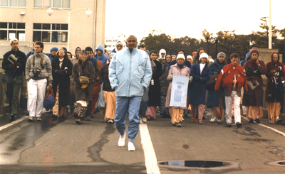 1996 Peace Procession through the Hirishima Peace Park Jan 5