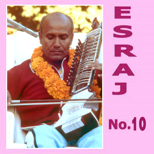 Sri Chinmoy plays the esraj 10