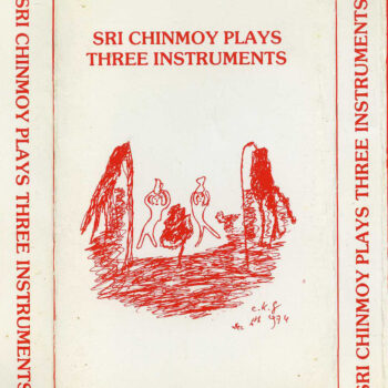 Sri Chinmoy spielt drei Instrumente